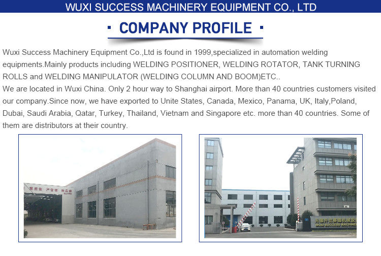 Porcelana WELDSUCCESS AUTOMATION EQUIPMENT (WUXI) CO., LTD Perfil de compañía 